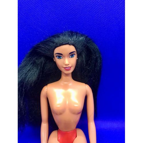 Poupée Princesse Gitane Disney Esmeralda Mattel Barbie Brune Cheveux Longs Yeux Bleus