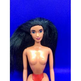 Poupée Princesse Gitane Disney Esmeralda Mattel Barbie Brune Cheveux Longs Yeux Bleus