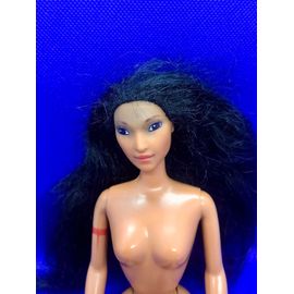 Barbie Mattel Princesse Disney Indienne Pocahontas 90s Cheveux Noirs Longs Yeux Noirs