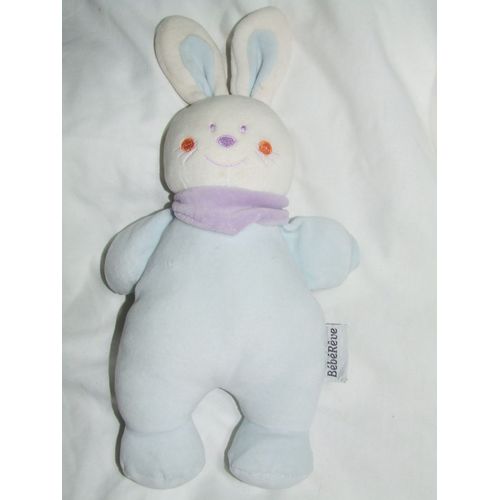 Lapin Bebereve Bebe Reve Amtoys Bleu
