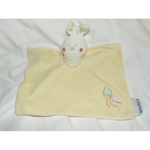Lapin Jaune Plat Bebereve Bebe Reve Amtoys