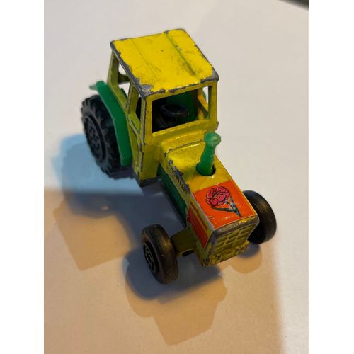 Majorette Tracteur Jaune 