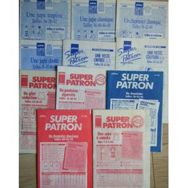 Lot De 11 Patrons De Couture : Super Patrons Prima (Voir Détails Dans L'annonce)