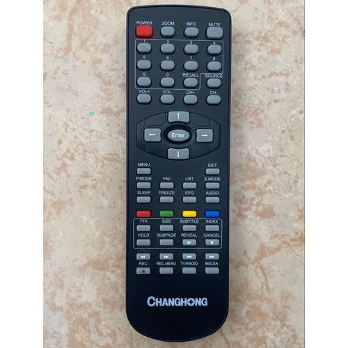 Telecommande d origine changhong 