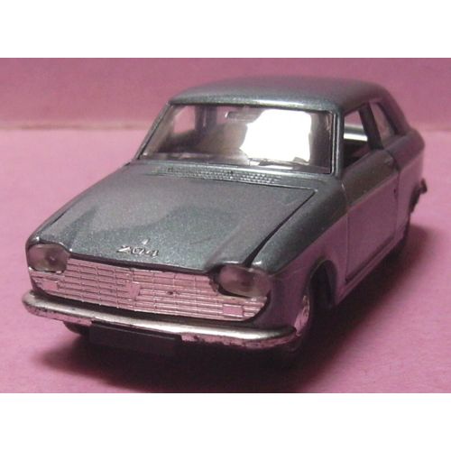 Peugeot 204 Coupé 1968 - Échelle 1/43, Norev N°801 Avec Ouvrants - (Voitures Françaises De Collection Norev Hachette N° 47 )-Norev