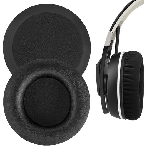 Coussinets de rechange pour casque Sennheiser Urbanite - Cuir Protéiné et mousse à mémoire de forme - Noir