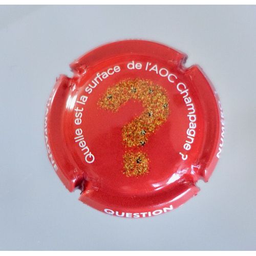 Capsule De Champagne Générique Série "Quizz". Question N°1