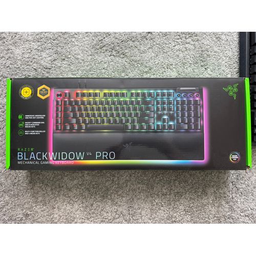 Razer BlackWidow V4 Pro - Switch jaune - FR - Noir