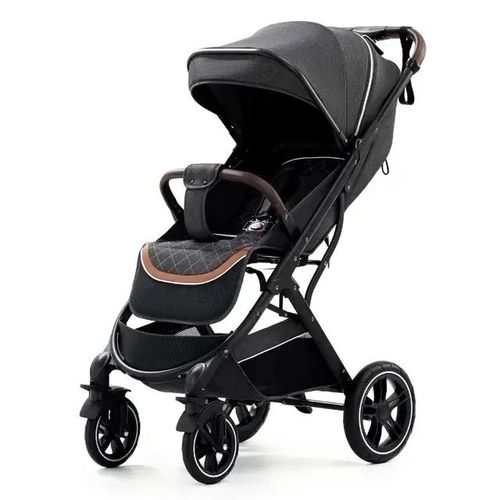 Poussette Bébé Canne Pliable De 0 À 4 Ans, Petite Taille, 0 À 22 Kg, Capote Extensible Couvre-Pieds, Housse De Pluie, Capote Extensible.Noir