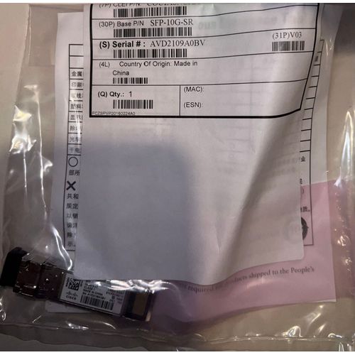 Cisco SFP-10G-SR