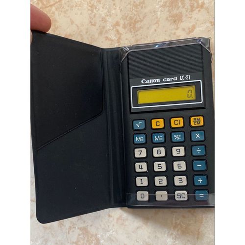 Calculatrice Financière Canon Card LC-31