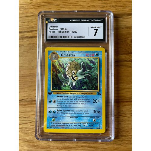 Pokémon Amonistar Fossile Edition 1