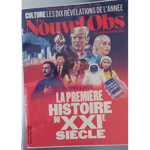 Le Nouvel Obs(2001 À 2025) Édition N°3143-3144(N° Double). "La Première Histoire Du Xxie Siècle