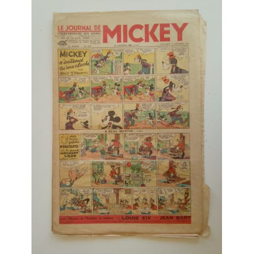 Le Journal De Mickey Avant Guerre N° 217 - 11 Décembre 1938