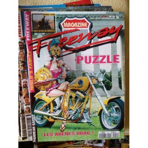 Freeway Magazine 54 De 1996 Softail Heritage,Evo,Flh,Evolution,