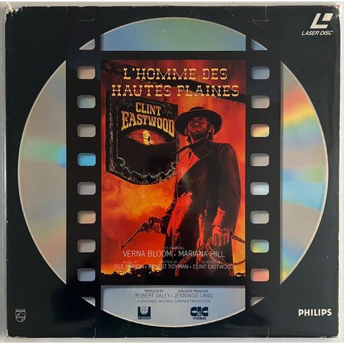 Laserdisc L'homme Des Hautes Plaines 1973 Vf - Clint Eastwood