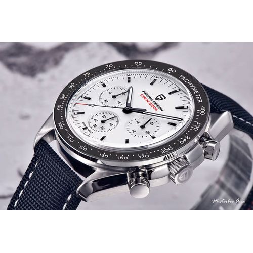 Pagani Design 1701 V6 Montre À Quartz Pour Homme Mouvement Japonais Vk63 En Acier Inoxydable Étanche