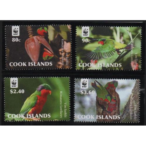 Iles Cook ( Nouvelle-Zélande) Timbres Les Oiseaux 2010