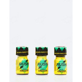 Poppers Rush Butanol 10 Ml Lot 3 Flacons