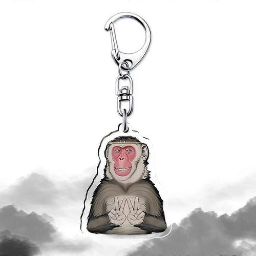 Wukong Gaming Thème Porte-Clés Breloque Acrylique Voiture Porte-Clés Cadeaux - Style U