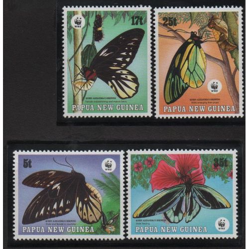Papouasie - Nouvelle Guinée Les Papillons 1988