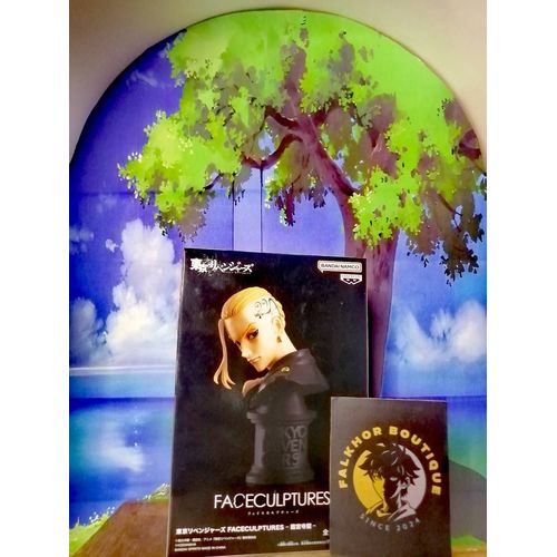 Ken Ryuguji Figurine Tokyo Revengers Faceculptures Objet De Collection Manga Statue