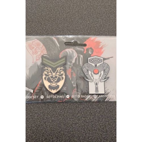 Set De 4 Pin's Call Of Duty Black Ops 4 Badge
