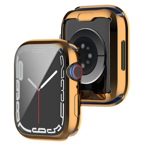Élégant Galvanoplastie Tpu Watch Case Étui De Protection Complet Pour Apple Watch Series 9/8/7 45mm