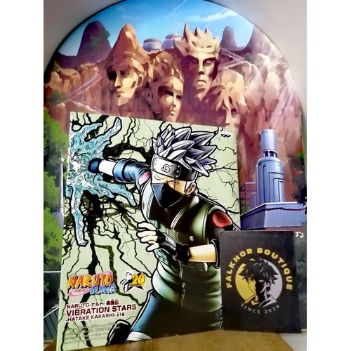 Kakashi Hatake Figurine Naruto Shippuden Vibration Stars Objet De Collection Manga Statue