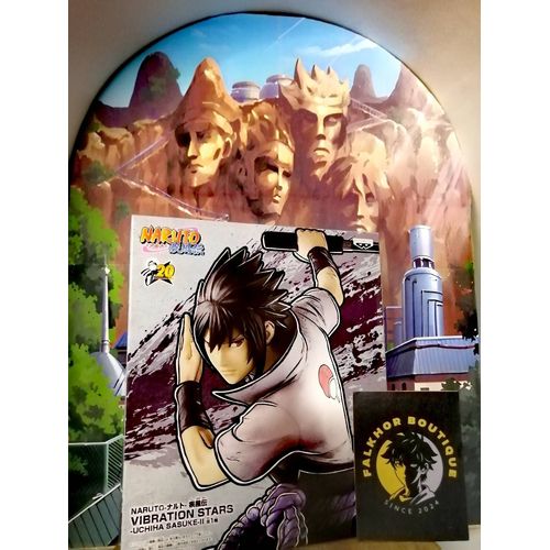 Sasuke Uchiha Figurine Naruto Shippuden Vibration Stars Objet De Collection Manga Statue