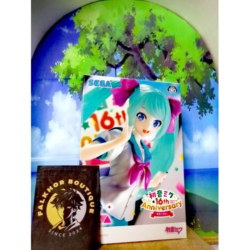 Hatsune Miku Figurine Kei Vers. Luminasta 16th Anniversary Objet De Collection Manga Statue