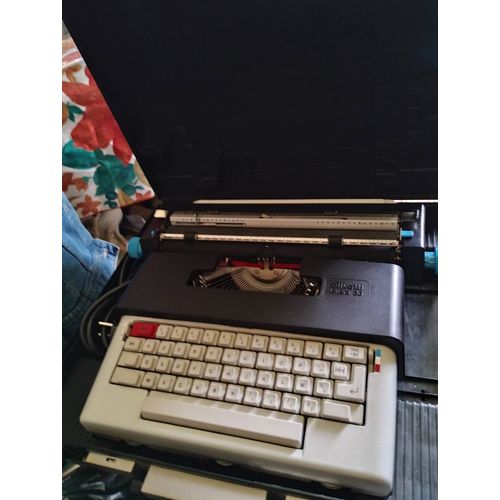Machine À Écrire Olivetti Lettera 36 + Mallette, Vintage