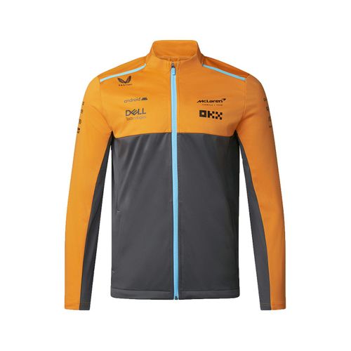 Veste Softshell Mclaren Team Officiel Formule 1 Racing Orange/Gris