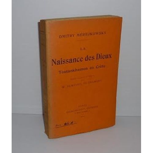 La Naissance Des Dieux Dmitry Merejkowsky