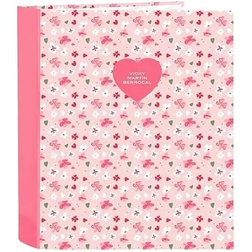 Classeur - Safta - M657 Vmb In Bloom - 4 Anneaux - Confortable - Polyvalent