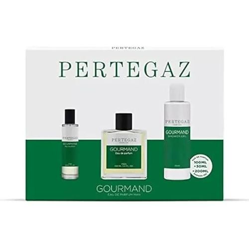 Coffret Parfum Homme - Pertegaz - Gourmand - 3 Pièces - Oriental - Ambré - Gourmand 