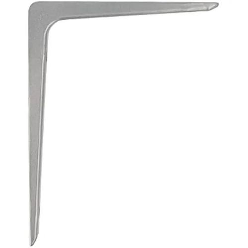 Équerre Pour Étagères Murales - Amig - Modèle Palomilla - Acier - Couleur Gris - 250x200 Mm