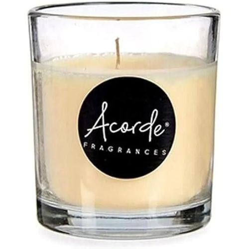 Bougie parfumée - Geurkaars - Vanille - 7 x 7,7 cm - 12 unités - Multicolore