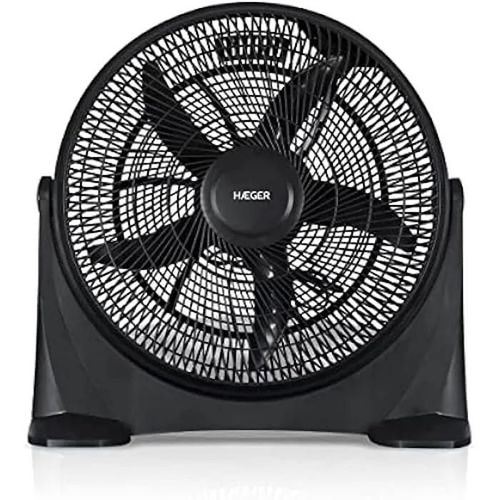 Ventilateur - HAEGER - FF020007A - Sur pied - Électrique - Blanc