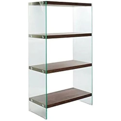 Étagère - Dkd Home Decor - Standard - Bois Mdf Et Verre - Marron - 40x80x150 Cm