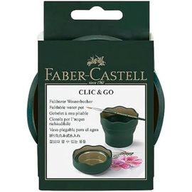 Tasse À Eau Pliable - Faber-Castell - Clic & Go - Compacte - Durable - Pratique