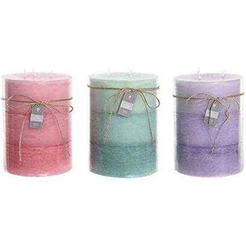 Bougie parfumée - DKD Home Decor - Estándar - Cire et aluminium - 14,5 x 20 x 14,5 cm - Mixte
