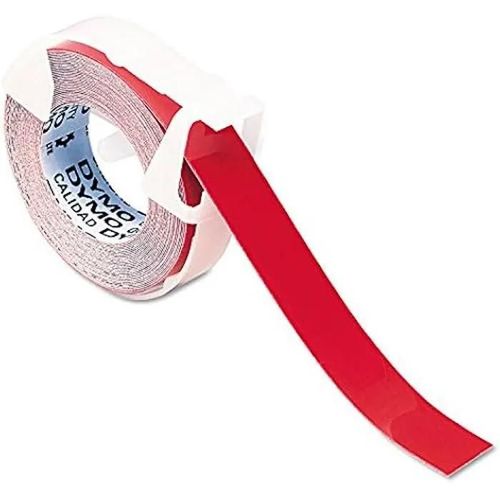 Étiquette Auto-Collante - Dymo - 520102 - Rectangle Amovible - Rouge - Résistante Aux Éléments