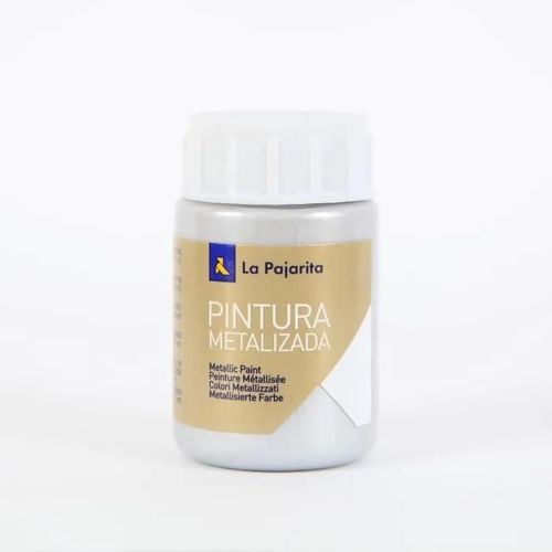 Peinture Métallique Multisurface De La Pajarita (35 Ml) - Nuancier Peinture Métallique La Pajarita:Argent Me