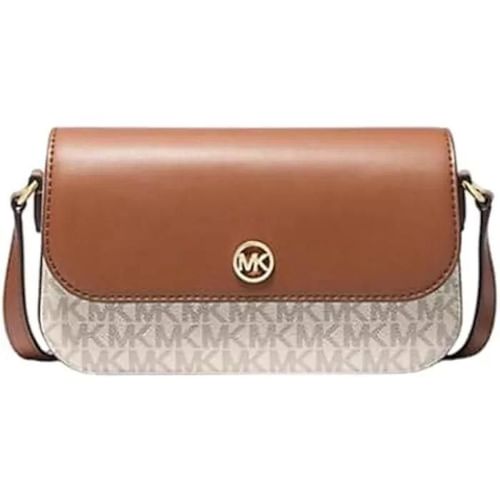 Sac Pochette - MICHAEL KORS - Jet Set Travel - Cuir - Marron - Zippée