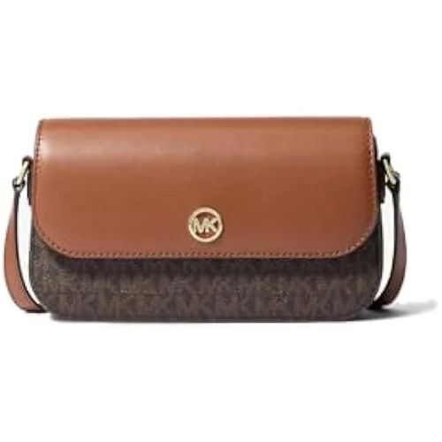 Sac à bandoulière - MICHAEL KORS - Jet Set Travel - Marron - 21,6 x 12,7 x 5,7 cm - Sangle réglable
