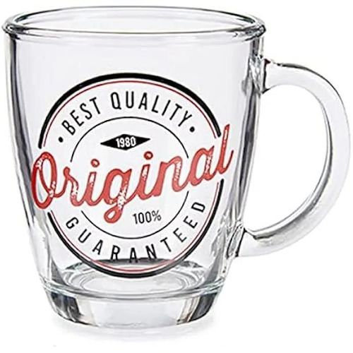 Mug - Vivalto - Original Transparent - Verre - 320 Ml - 6 Unités