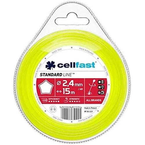 Fil de coupe - CELLFAST - 35021 - Nylon - Ø 2,4 mm - Longueur 15 m