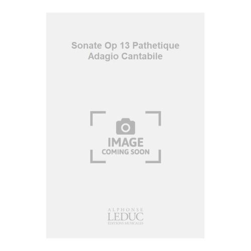 Ludwig Van Beethoven : Sonate Op 13 Pathetique Adagio Cantabile - Recueil Accordéon 9790046236600 Al23660