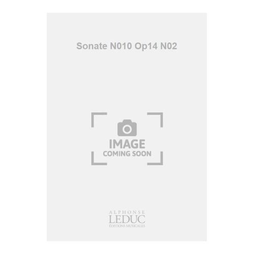 Ludwig Van Beethoven : Sonate N010 Op14 N02 - Recueil Piano 9790560381213 Alnt05180z